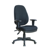 KB-802 High Quality Gray Fabric Multifunction Ergonomic Executive Swivel Chair with Adjustable Arms