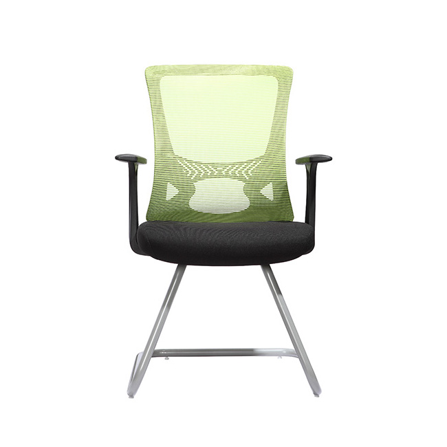 KB-2029C White Frame Back Mesh Conference Guest Chair