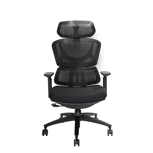 KB-8958AS New Design fitting waist office mesh chair with 1# footrest