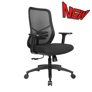 KB-8961B-BK New Design fitting waist office mesh chair 